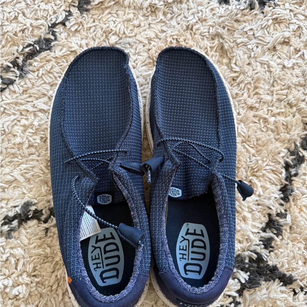 Hey Dude Men's Dark Blue Loafers